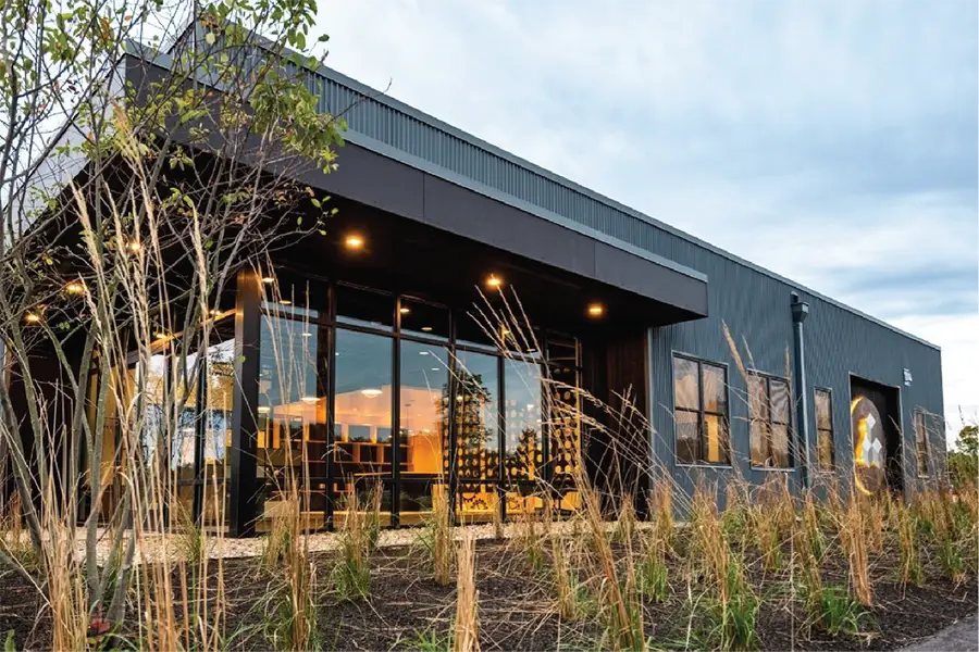 exterior of apartment