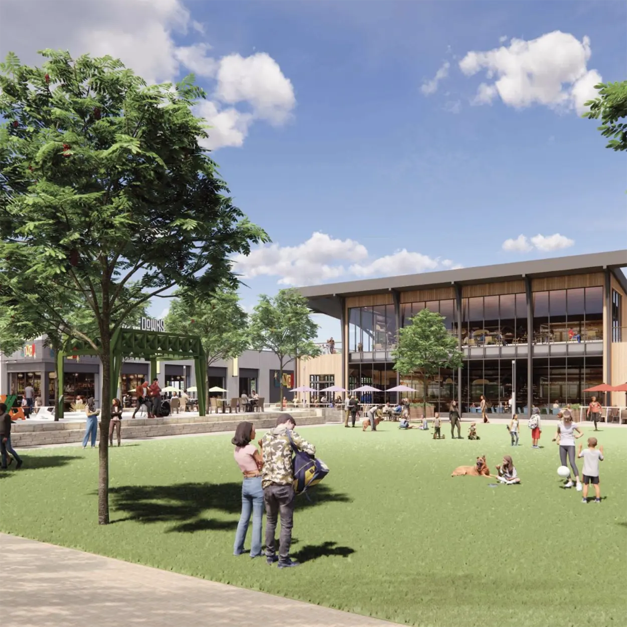 the downs town center